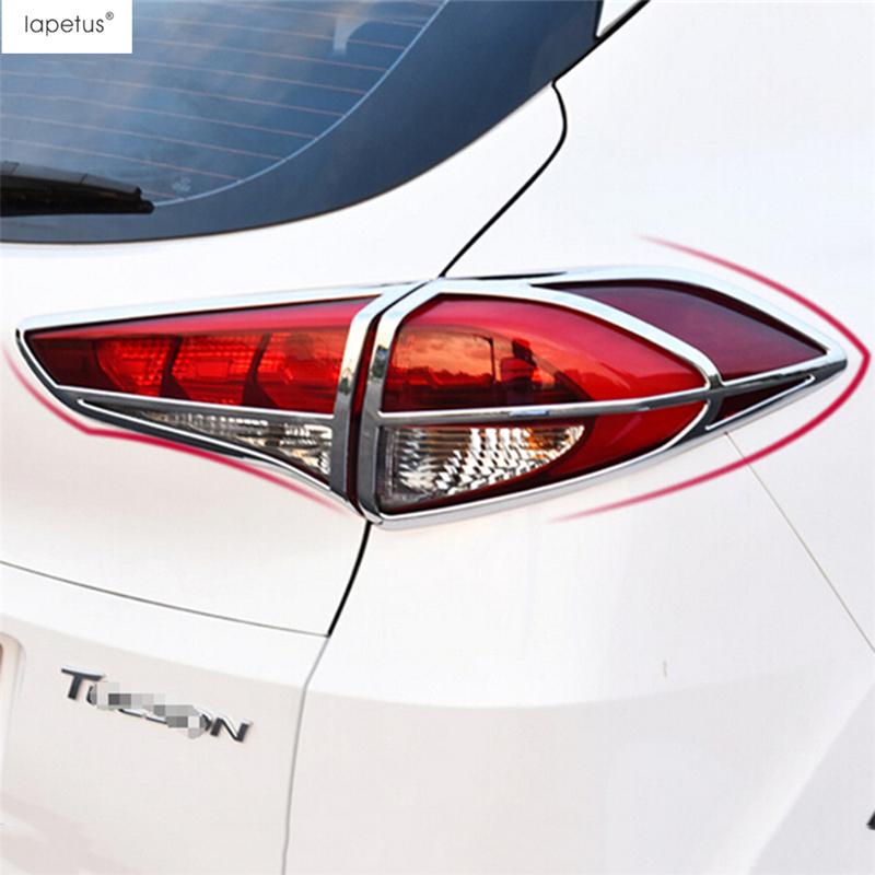 Chromový Přední Zadní Světlo Světlomet Obočí Pás Kryt Lišta Pro Hyundai Tucson 2016 - 2018 Příslušenství Exteriér