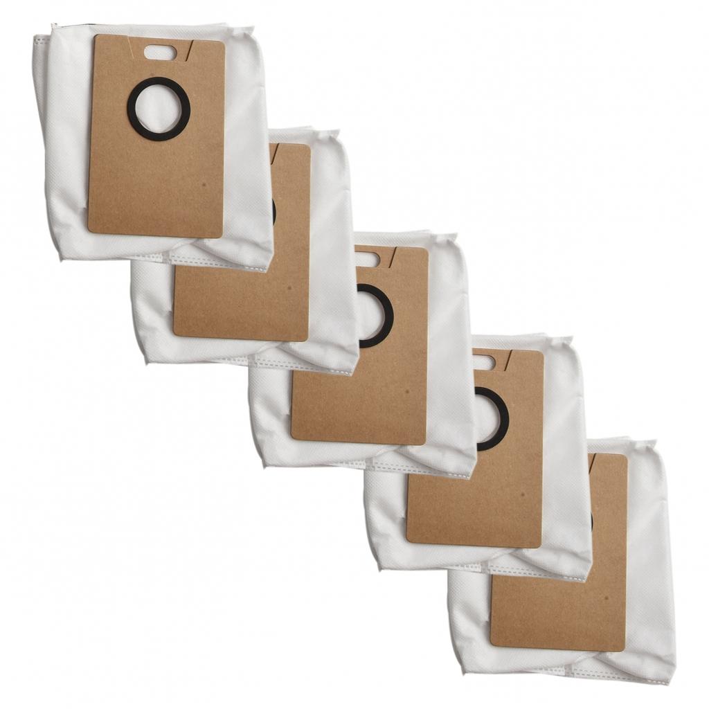 5PC High-Capacity Dust Bags For Tapo RV30 Max Plus And RV20 Max Plus