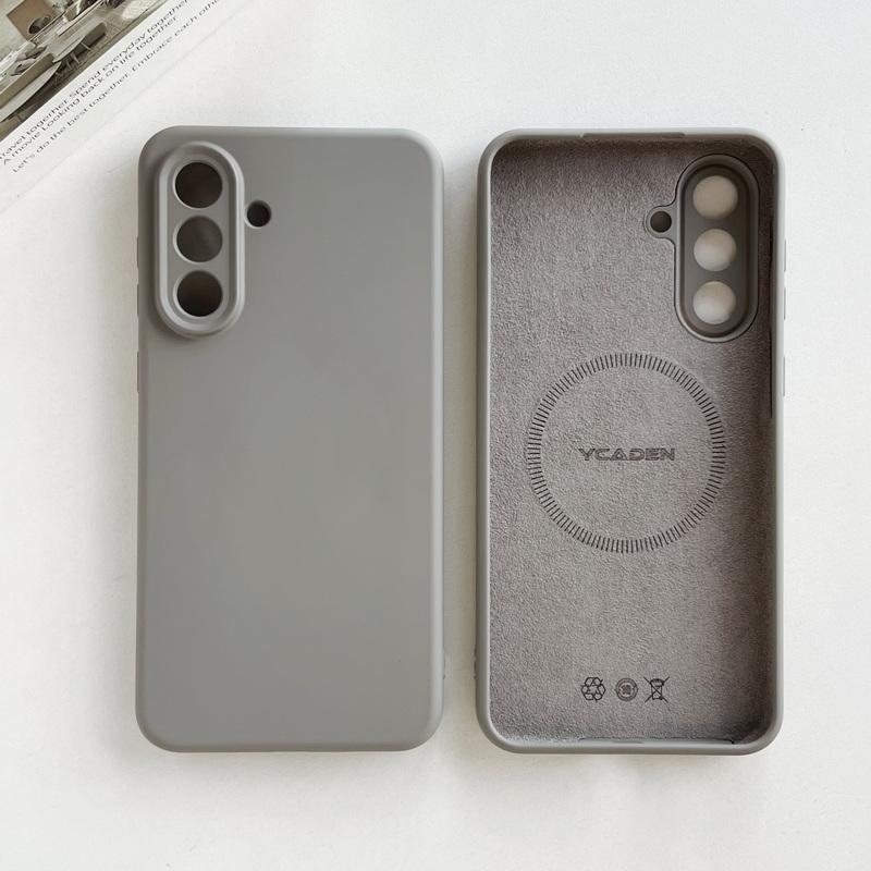 S26 Ultra Case Magnetic Liquid Silicone Soft Phone Cover Cases For Samsung S25 Ultra S26 S24 S23 S22 Plus A56 A55 A54 A16 5G