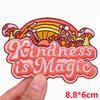 Embroidery Patch Diy Cartoon Patch Iron On Patches For Clothing Letter Embroidered Patches For Jackets Ironing /Sew Applique 