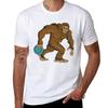 Disc Golf Gifts Bigfoot Disc Golf Men & Women Tee Shirts T-Shirt Comfortable Workout Short Sleeve Shirt