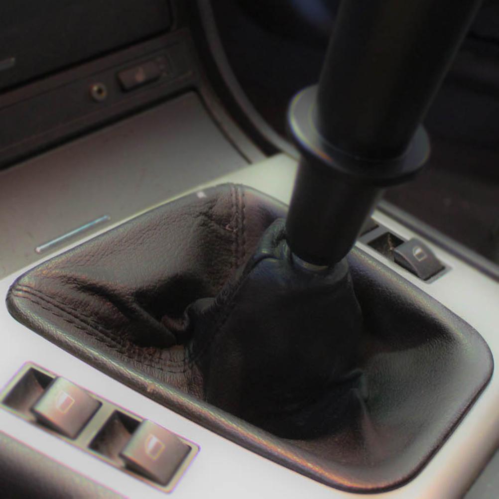 Car Gear Knob Gaiter Boot Cover For BMW E34 1988-1995 E36 1991-1998 E46 1999-2005 Z3 1995-2001 E30 1982-1990 Interior Leather
