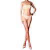 Sexy Aurora Shinny Suspender Body Stockings Tights Temptation Lingerie One-Piece Crotchless Sex Sm Game Toys For Couple Ootd