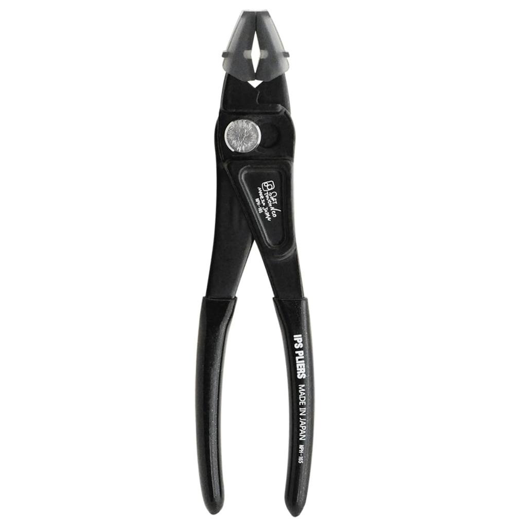 IPS PLIERS Soft Touch Neo Combi Pliers, 165mm, Maximum Opening 20mm, Includes Spare Resin, NPH-165, Made in Japan