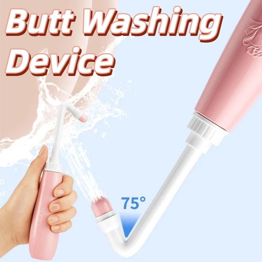500ml Portable Bidet Sprayer Ergonomic Bidet Cleaner Easy To Use Butt Washing Device  Elderly Care