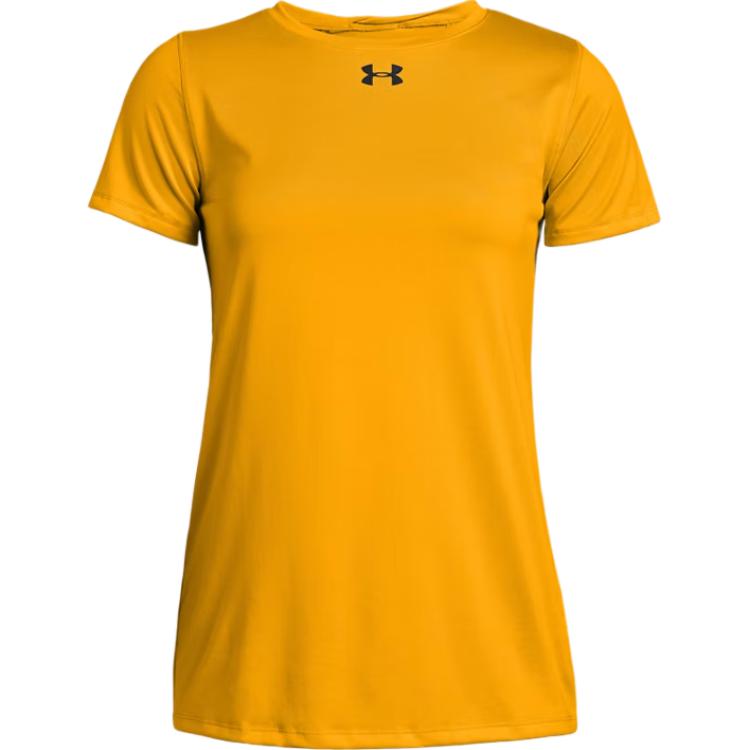 

Under Armour Свободный крой Модная простая футболка с круглым вырезом и короткими рукавами Женские футболки 1305510-750 XL