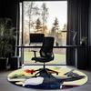 Feathers McGraw Printed Round Rug Carpet Chair Rug Area Rug Entryway Doormats,for Office Chair Living Room Bedroom Kitchen Room.