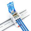 UKK125A Din Rail Terminal Block One In Six Out Power Distribution Block Universal Electric Wire Connector Junction Box 1 Piece