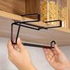 Wall Mounted Under Cabinet Paper Towel Holder Metal Paper Towel Rack  For Kitchen