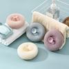 Massage Bath Sponge Ball Exfoliating Shower Brush Wall-Mounted Loofah with Suction Cup Deep Clean Body Scrubber Bathroom Access