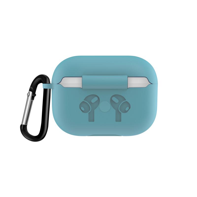 Bluetooth-compatible Earphone  Protective  Cover Solid Color Wireless Headset Shell For Airpods Pro