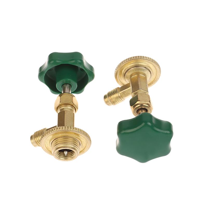 1Pc Low Pressure Dispensing Valve Bottle Opener 1/4 Sae Connector Mayitr Refrigerant Bottle Can Tap For R22 Gas