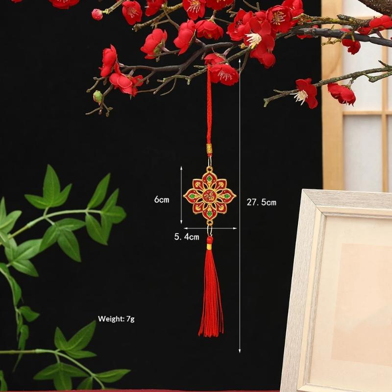 Lunar New Year 2027 Lucky Bonsai Hanging Pendants Decorative Ornaments for Home Party New Year Celebration A18