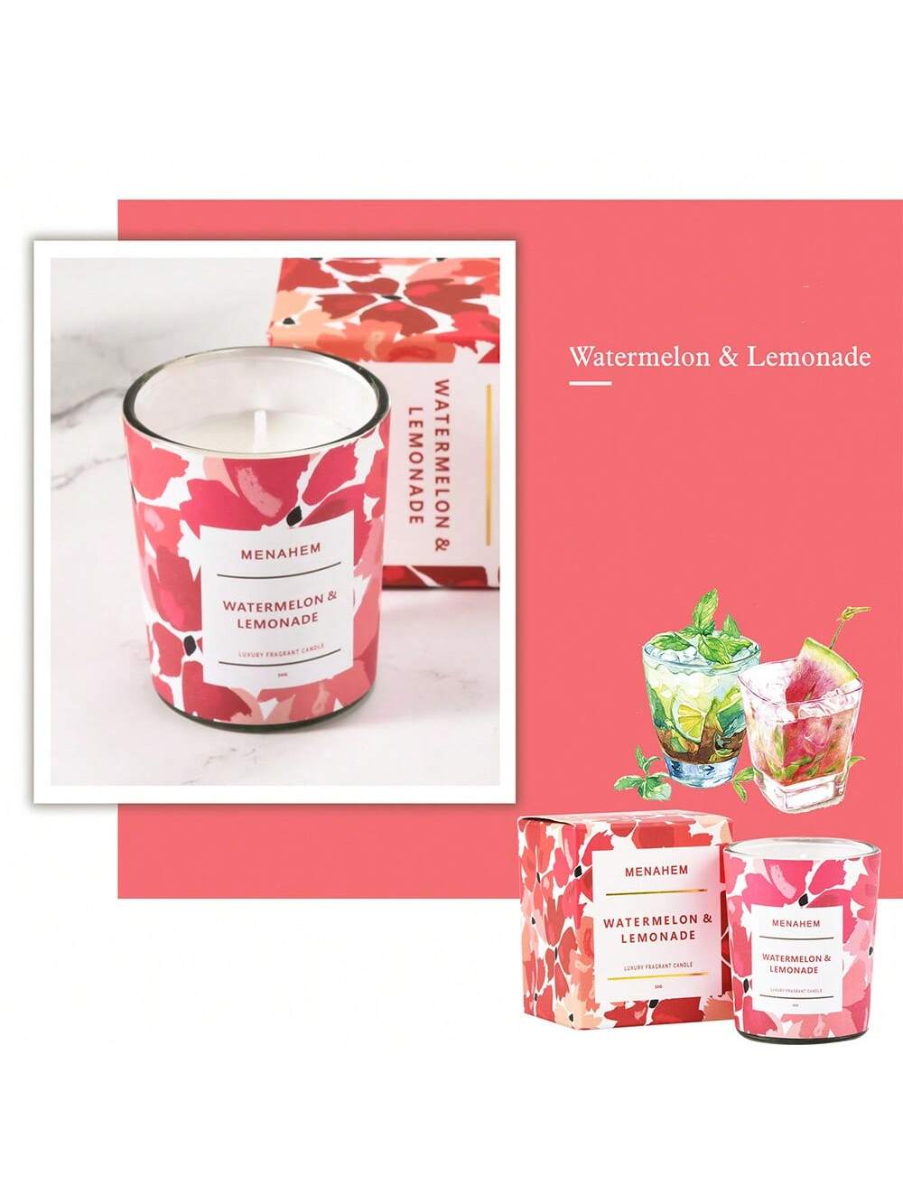 Aromatherapy Candles, Soy Wax Bedroom, Premium Light Luxury Aromatherapy Wax Room, Smokeless Aromatherapy Candles