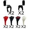 City Building Blocks Body Character Clothing Accessories Helmet Hat Colorful Hair Hairstyle Mini Brick Compatible Toy Gift X040