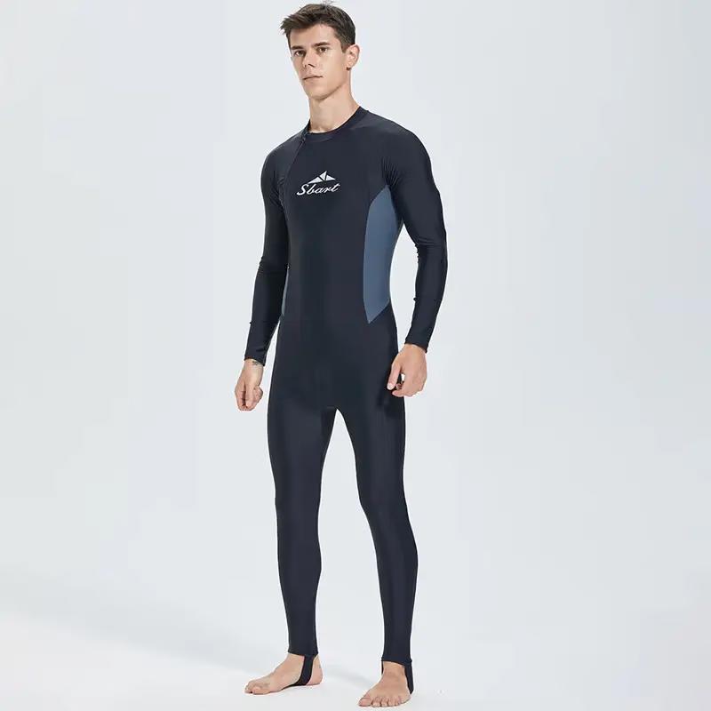 

SBART Long Sleeve Front Zip Quick-Dry One-Piece Swimsuit XL