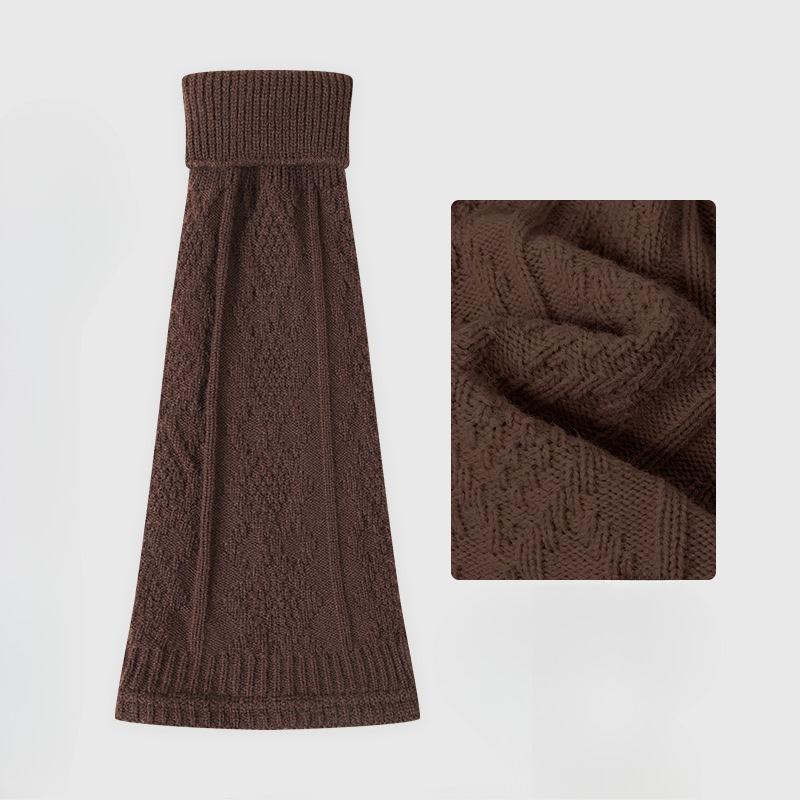 Knitted Socks for Women To Keep Warm and Versatile In Autumn and Winter. Pile-up Socks, Lolita Leg Covers, Diamond-shaped Socks