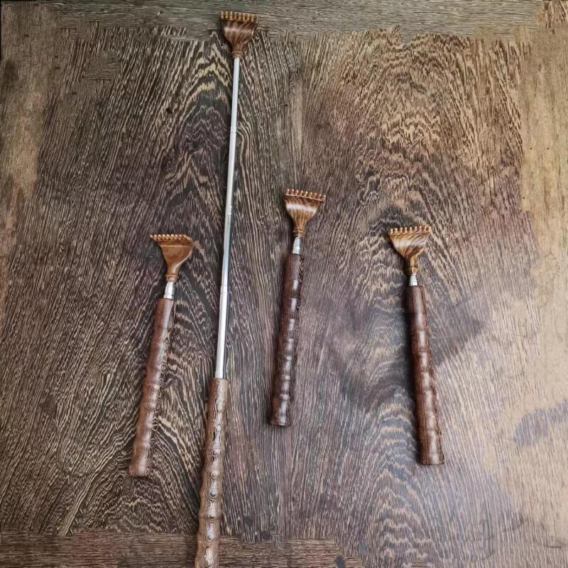 Beiduo Yang Wenge Wood & Carbonized Bamboo Back Scratcher, 2-Pack