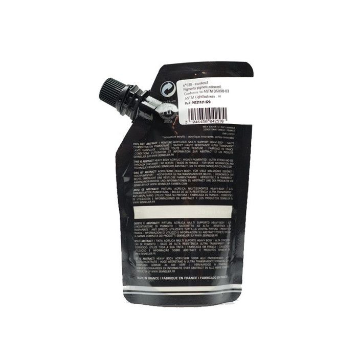 Acrylic Paint - Sennelier - Abstract - 120ml - Pearlescent - Iridescent Pearl