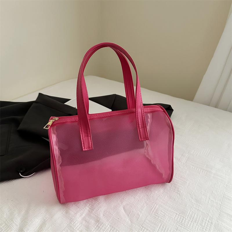 

Cosmetic bag super fire large capacity women s bag portable waterproof toilet bag portable Internet celebrity travel cosmetics storage bag роза розовый