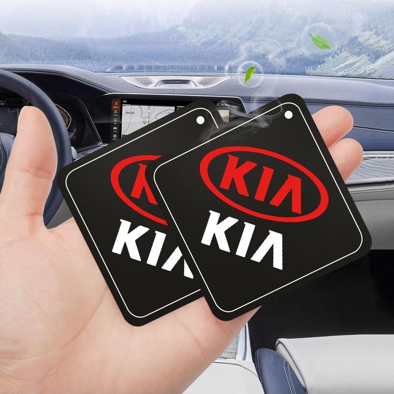 1/2Pcs Cologne Car Aromatherapy Ornaments Perfume Pendant For KIA K5 K9 Sorento Ceed Sportage Stinger Forte Niro Soul RIO Optima