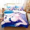 Fashion 3D Print Kawaii Girls OreShura Bedding Set Cartoon Anime Three-piece Set Adult Kid Bedroom Duvet Cover Sets Home Textile