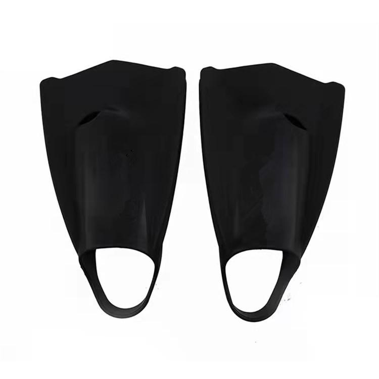 Unisex Silicone Short Swim Fins for Adults & Kids - Freestyle, Snorkeling, Diving Training Gear