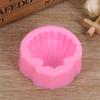 1 buc. Seria Ocean Shell Scallop Fondant Formă din silicon pentru aromoterapie Tencuială DIY Coace Tort Decorat Mold