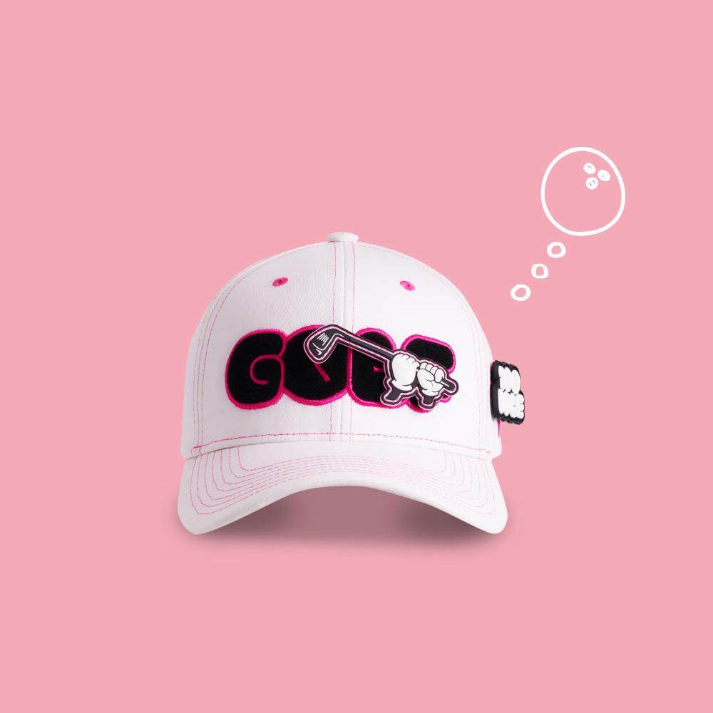Meolligeon Wappen Golf Cap Cw003 White Cutie