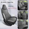 Star Wish 2625 Universal Perforated Leather Seat Cover - Full Coverage, Breathable, Four Seasons Use