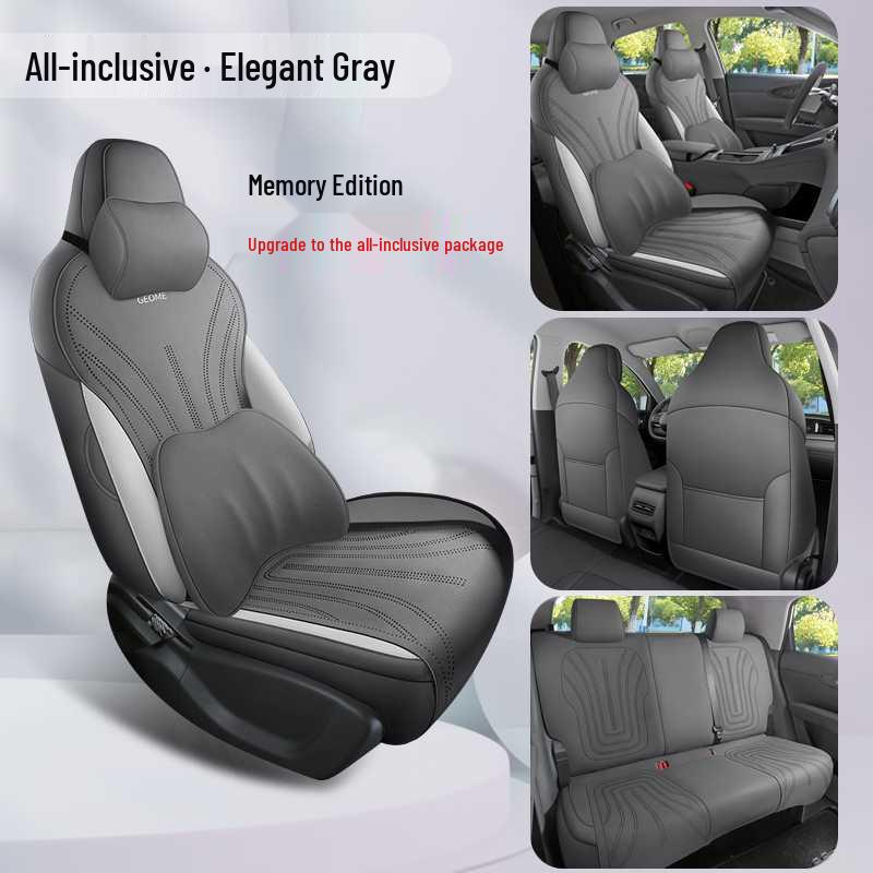 Star Wish 2625 Universal Perforated Leather Seat Cover - Full Coverage, Breathable, Four Seasons Use