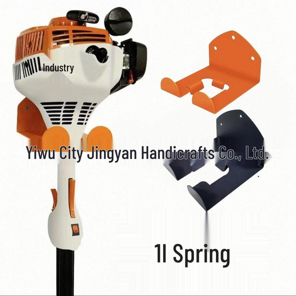 Heavy Duty Lawn Mower Hanger: Wall-Mount Garage Organizer for Garden Tools and Weeding Equipment.
