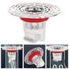 Large Filter Screen Shower Drain Filter Self-Closing Floor Strainer Cover Floor Drain Core  Shower