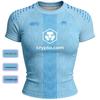 Dames Sneldrogend Slijtvast Compressie T-shirt voor Jiu-Jitsu, Yoga, Hardlopen en Fitness