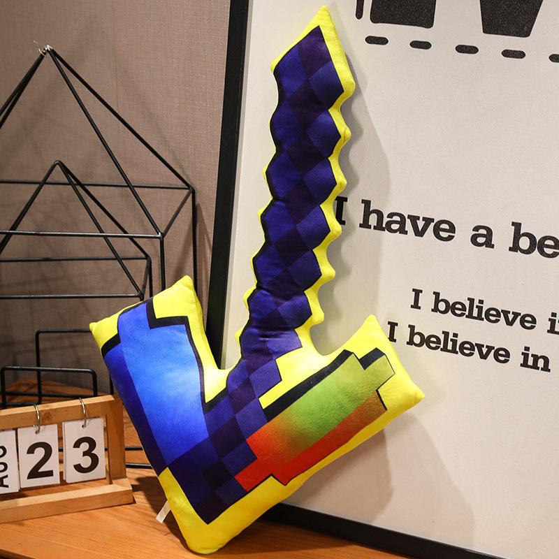 

Симуляция Мультяшный Меч Плюшевая Игрушка Мультяшная Игра Периферийные Куклы Дети Мальчики Меч Подушка для Сна Подарок 40cm 0.1kg