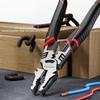 Damaly,Alloy Steel Tiger Pliers 3pcs Set, New Upgraded Labor-Saving Version, Inclusive of Multifunctional Steel Wire Pliers
