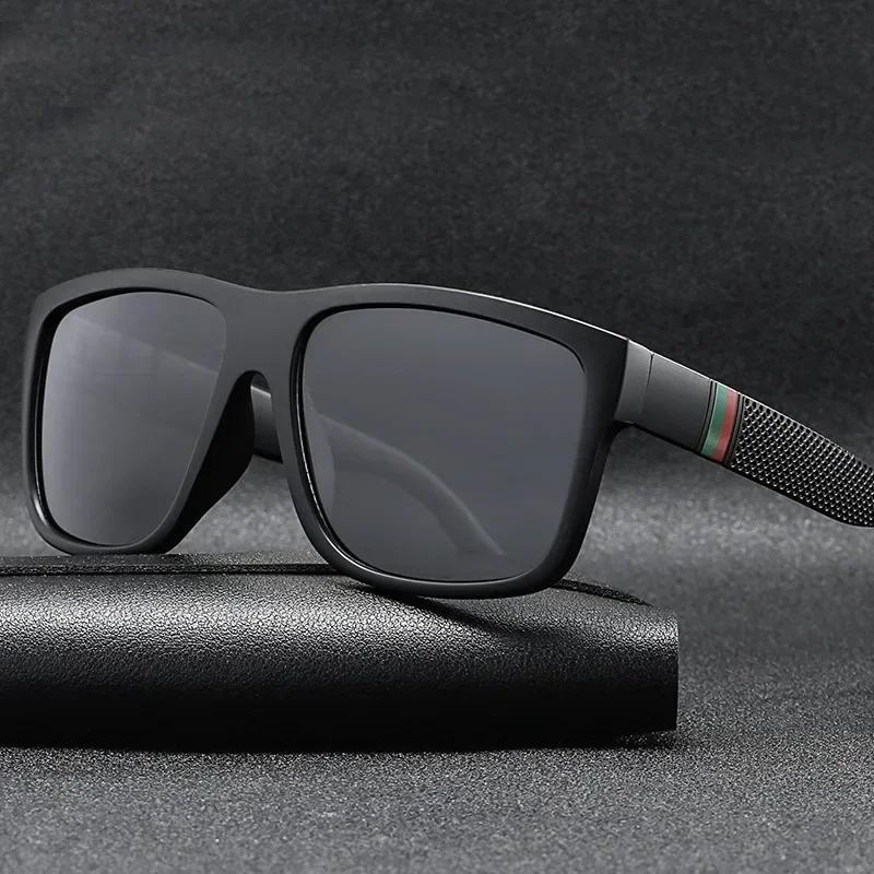 Fashion Square Sunglasses Men Vintage Plastic Male Sun Glasses Women Stylish Black Sport Shades UV400