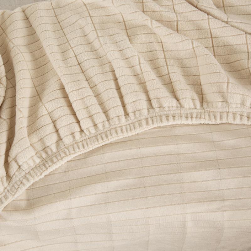 Elastic Sofa Cover Slipcover for Living Room Stretch Polar Fleece Armchair Cover 1/2/3/4 Seater L Shape Corner Sofa