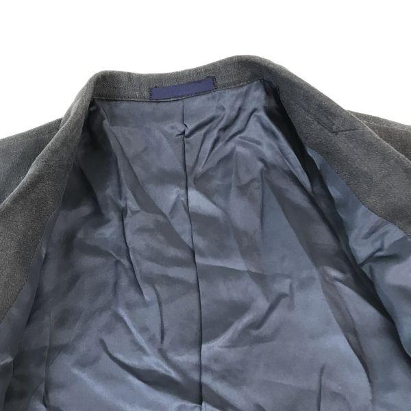 Hergestellt in Japan EMPORIO ARMANI Leinen Maßgeschneiderte Jacke Herren 44 Marineblau(GEBRAUCHT)