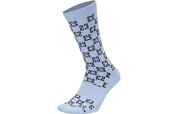 Jordan Everyday Essentials Crew Socks Unisex 1 Pack Blue FJ6823-436 42-46