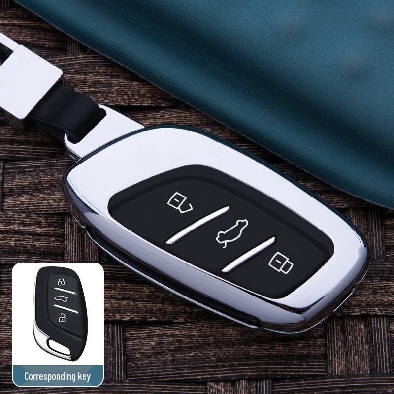 Compatible Key Case Cover for Roewe RX5/350/erx5/rx8/i6 and MG MG6/ZS Models