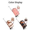 Multifunctional Travel Handbag: Large Folding Overnight & Trolley Suit Bag for Women