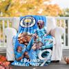 1pc Haaland13 Theme Blanket - Digital Print, Polyester, Cozy for All Seasons, Perfect for Outdoor, and Travel