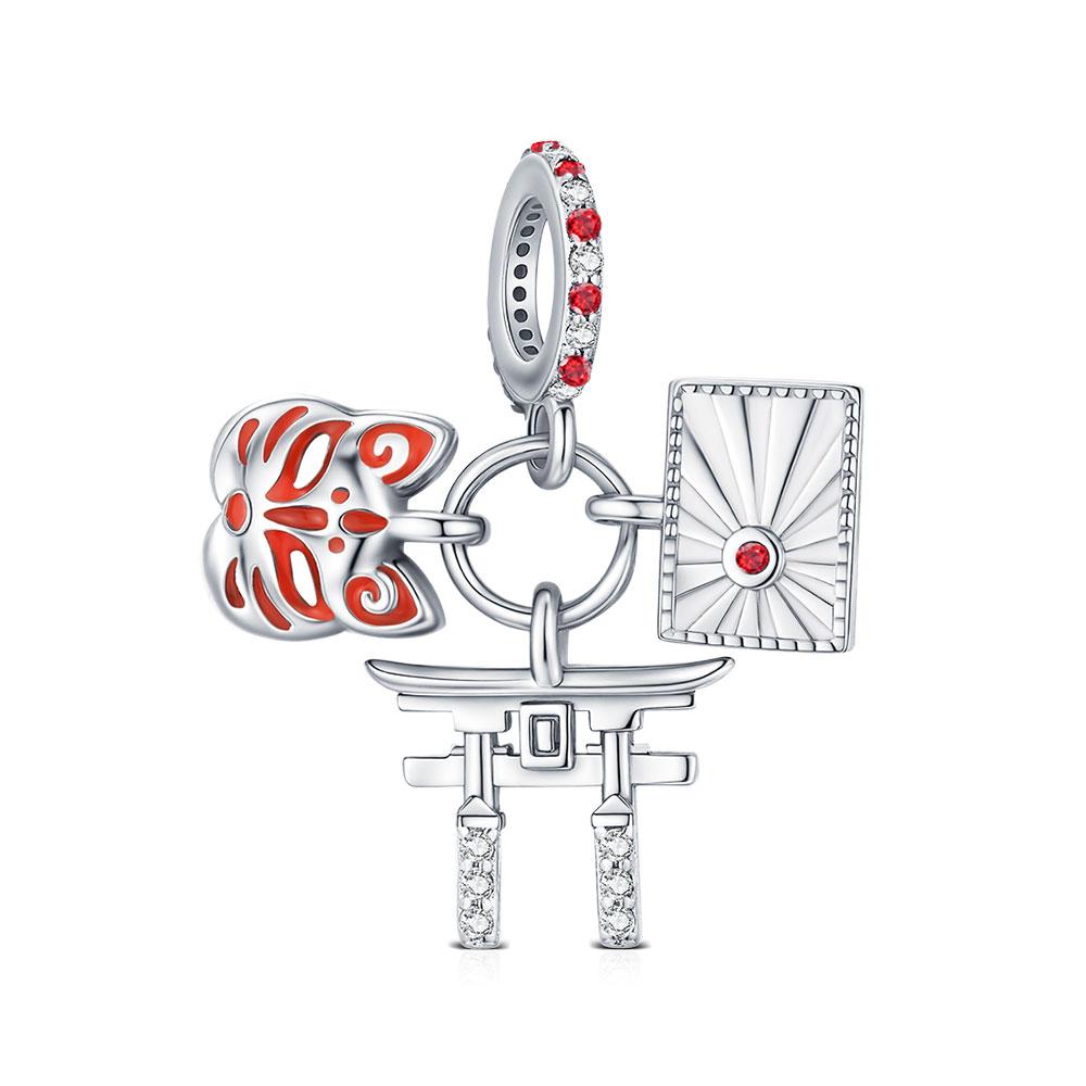 Copper Charm Summer Beads For Original Bracelet Diy Jewelry Making Pendant Necklace Women Fine Birthday Jewelry Gifts