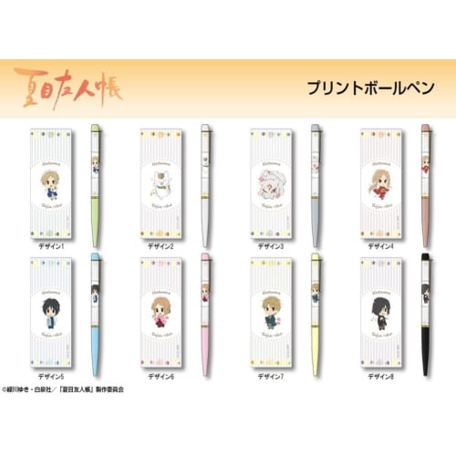 Natsume's Book of Friends Print Ballpoint Pen Nyanko Sensei BIAN-N001-m02