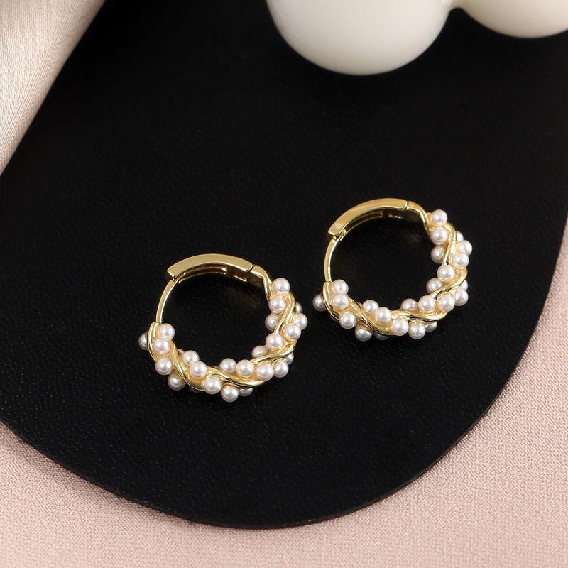 New Fashion Classics Simple Round Hoop Earrings For Women Circle Girls Shiny Delicate Party Womens Jewelry New Arrival