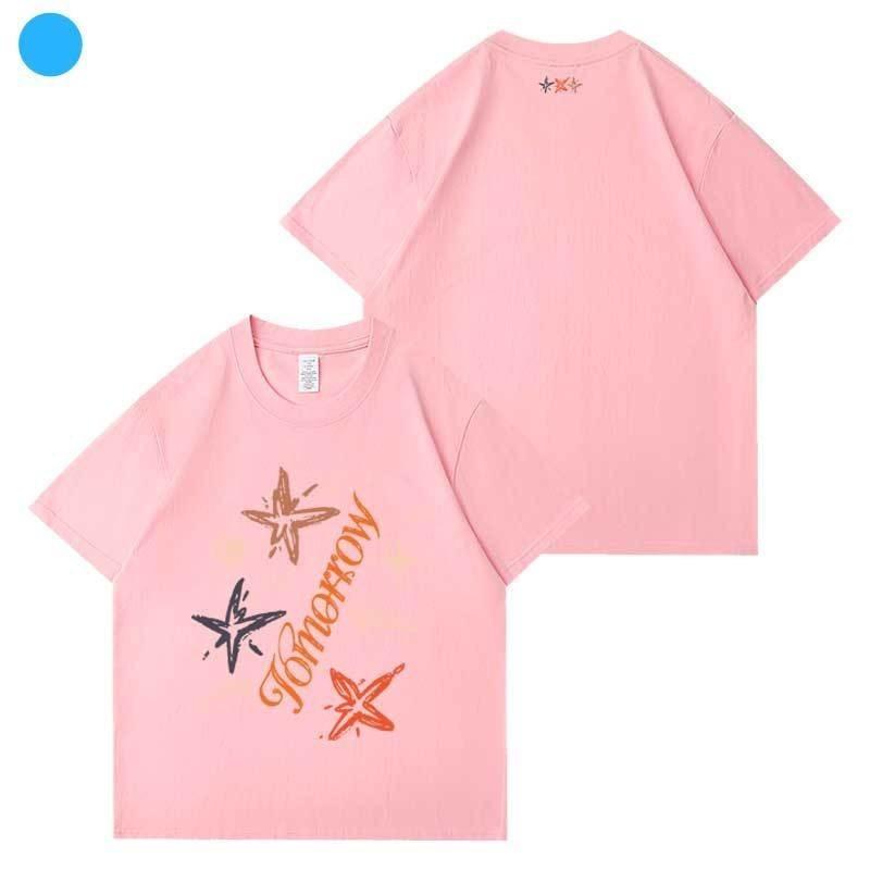 GC1 TOMORROW X TOGETHER TXT SOOBIN YEONJUN BEOMGYU BEOMGYU TAEHYUN HUENINGKAI 3D Summer Tshirt Short Sleeve Top CG1