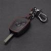 jingyuqin Remote 2 Buttons Leather Car Key Bag Holder Case Cover For Renault Clio Dacia Logan Sandero Megane Modus Espace Kangoo