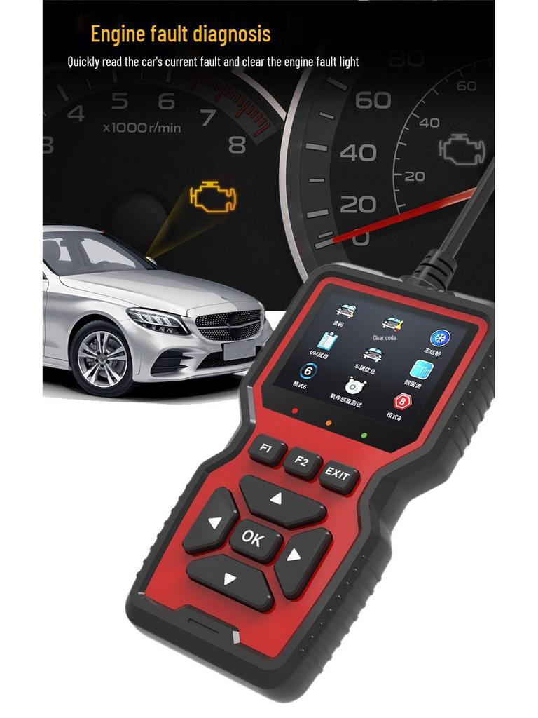 V519 OBD2 ELM327 Car Diagnostic Scanner and Code Reader