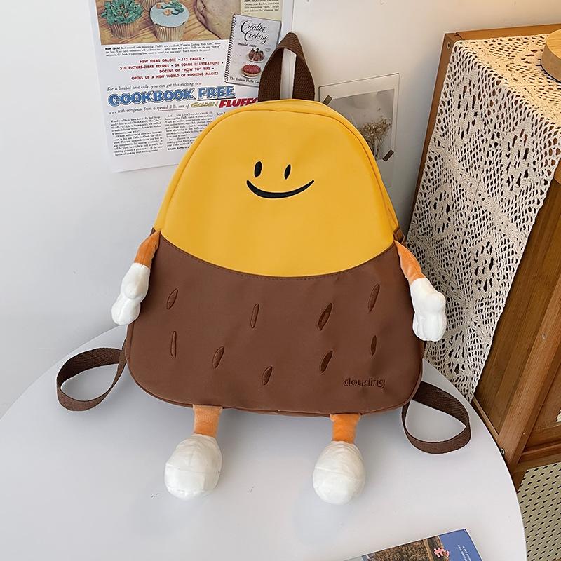 Милый маленький картофельный рюкзак мультяшный школьный рюкзак большой вместимости детский рюкзак для студента путешествий лесной японский рюкзак